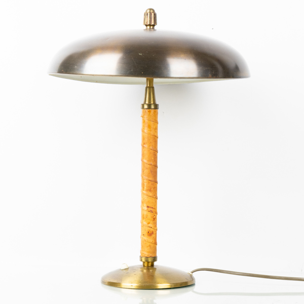 EINAR BÄCKSTRÖM, bordslampa, mässing, modell 5013, 1940-tal