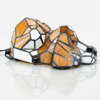 BORDSLAMPA, blyglas, 1900-/2000-tal