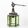 VÄGGLYKTA, metall och glas, 1900-tal