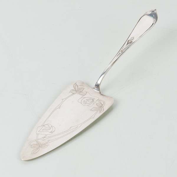 TÅRTSPADE, silver, GAB, vikt ca 70 g 
