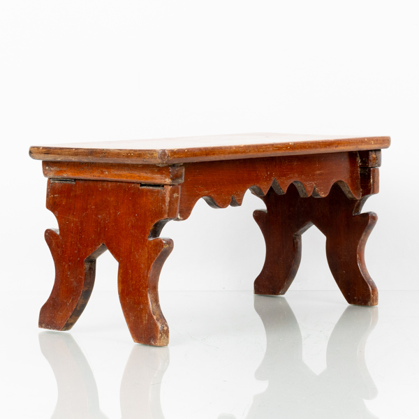 BORDSHYLLA/PALL, trä, 1800-/1900-tal