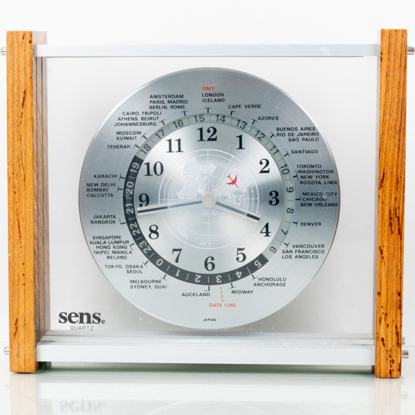 BORDSUR, "World time clock", Sense, 1900-talets andra hälft