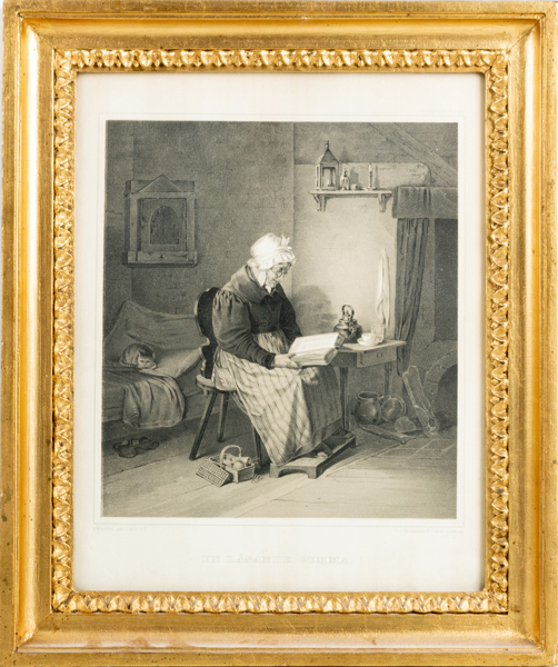 PER WICKENBERG, efter, litografiskt tryck, 1800-tal