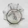 KLUCKFLASKA, glas, 1700-/1800-tal