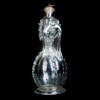 KLUCKFLASKA, glas, 1700-/1800-tal