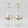 FLAKONGER, 1 par, glas, 1800-tal