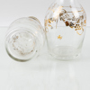 FLAKONGER, 1 par, glas, 1800-tal