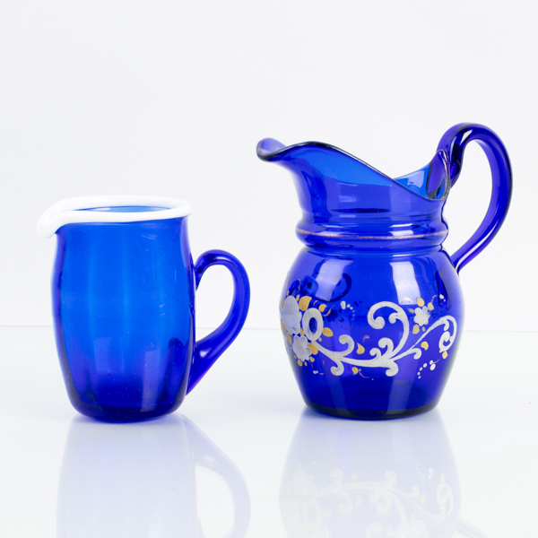 BRINGARE, 2 st, glas, 1800-tal