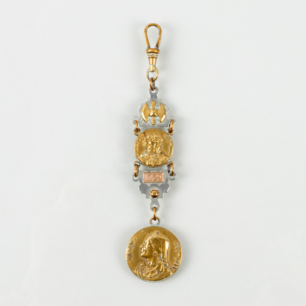 CHATELAIN, metall, 1800-/1900-tal