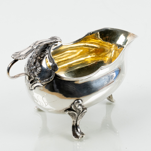 ARVID CASTMAN (Eksjö, verksam 1738-1773), gräddsnipa, silver, Eksjö 1740