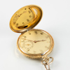 FICKUR, savonett, 14 k guld, 1900-talets första hälft, tot vikt exkl kedja ca 67 g