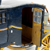 LEKSAK, trä, postvagn, 1900-talets första hälft