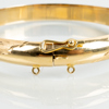 ARMRING, 18k guld, vikt ca 16 g 