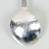 BRÄNNVINSSKED, silver, 1700-tal, med datering 1712