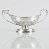 SALTKAR, 4 st, silver, England, 1800-tal