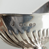 SALTKAR, 4 st, silver, England, 1800-tal