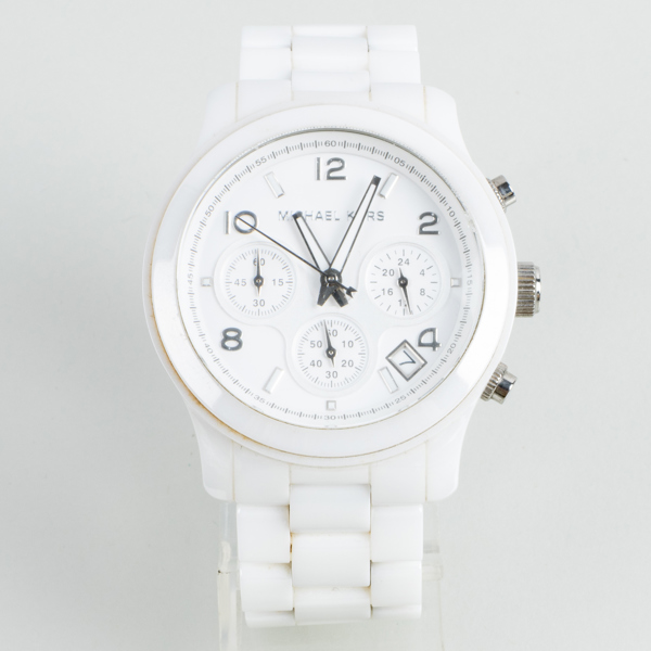 MICHAEL KORS, armbandsur, vit, quartz, nutida 