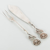 BAKELSEBESTICK, 2 del, silver, Gewe 1957, vikt ca 85 g 