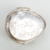 DOSA, snäcka med silverfattning, 1800-/1900-tal