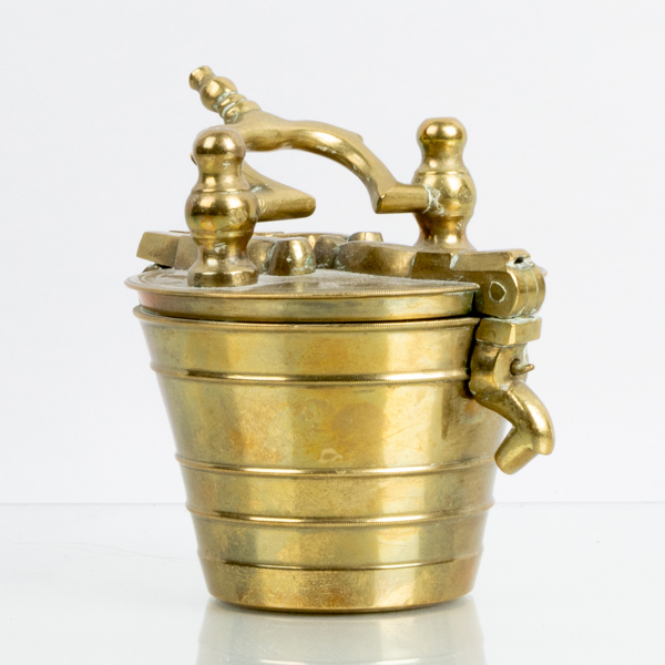 VIKTSATS, mässing, 1800-tal