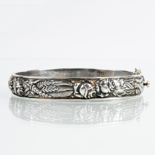 ARMRING, silver, 1900-talets mitt