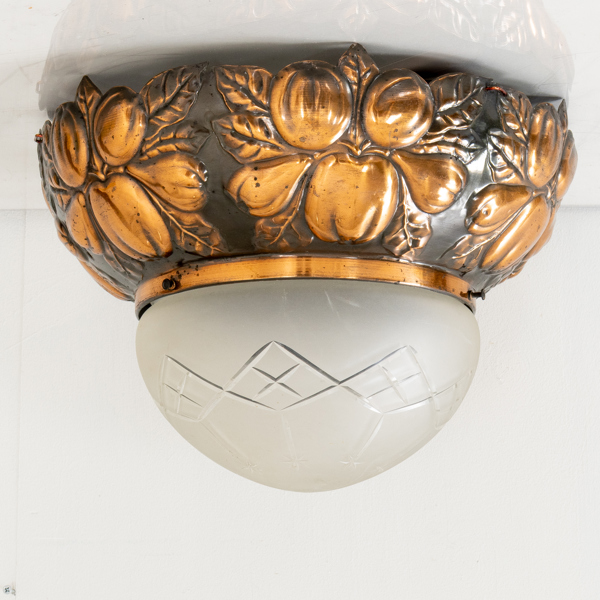 TAKLAMPA, koppas och glas, 1900-talets första hälft