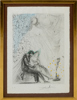 SALVADOR DALÍ (1904-1989), 10 st, etsning och torrnål med handkolorering i akvarell, "Les Amours de Cassandre", 1968, signerade samt med blindsignatur