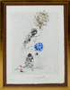 SALVADOR DALÍ (1904-1989), 10 st, etsning och torrnål med handkolorering i akvarell, "Les Amours de Cassandre", 1968, signerade samt med blindsignatur