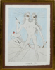 SALVADOR DALÍ (1904-1989), 10 st, etsning och torrnål med handkolorering i akvarell, "Les Amours de Cassandre", 1968, signerade samt med blindsignatur