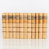KNUT HAMSUNS, 12 vol, bokband, "Knut Hamsuns skrifter, Albert Bonniers boktryckeri, Stockholm, 1929