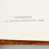 BÖCKER, 9 st, August Blanche och Albert Engström, Albert Bonniers boktryckeri, Stockholm, 1920-tal