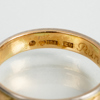 RING, 18k guld och vitguld, vikt ca 4,7 g