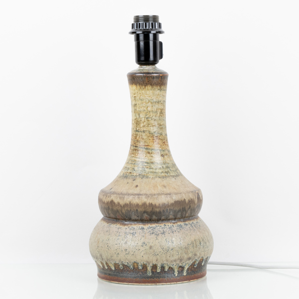 BORDSLAMPA, stengods, Axella, Danmark, 1900-talets andra hälft
