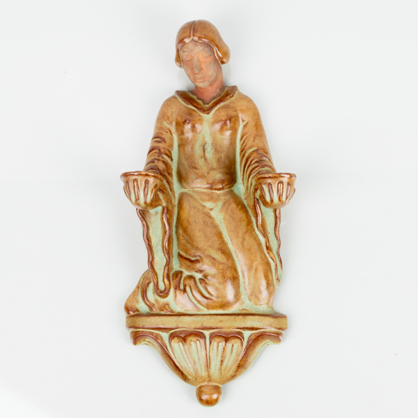 ANDERSSON & JOHANSSON, vägglampett, keramik, Höganäs, 1900-talets mitt