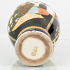 VAS SAMT MINIATYRSKÅL, porslin, Japan, Satsuma, 1900-tal