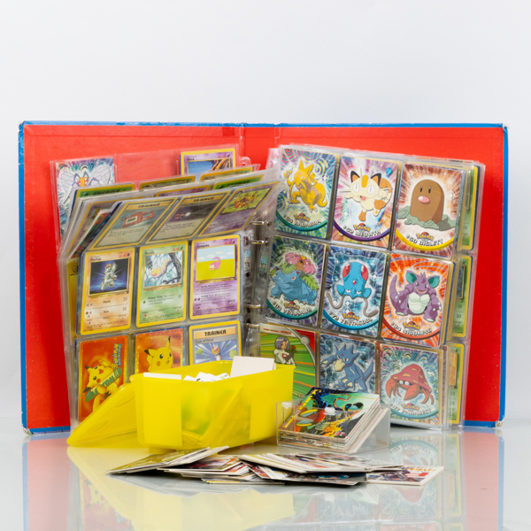 SAMLING POKEMONKORT, ca 1990-tal