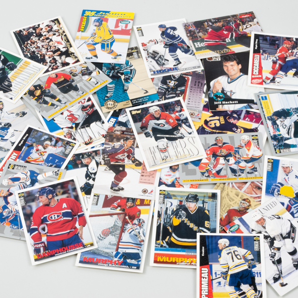 SAMLING HOCKEYBILDER OCH ANDRA SAMLARBILDER, 1990-tal samt äldre