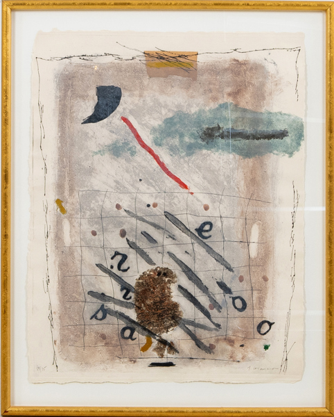JAMES COIGNARD (Frankrike, 1925-2008), färglitografi, signerad och numrerad 59/75