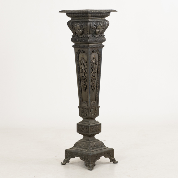 PIEDESTAL, gjutjärn, 1800-/1900-tal