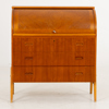 SKRIVBYRÅ, teak, 1950-/60-tal