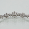 ARMBAND, 18k vitguld, med briljantslipade diamanter tot ca 3.46 ct