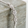 ARMBAND, 18k vitguld, med briljantslipade diamanter tot ca 3.46 ct