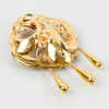 BROSCH, 18k guld, svenska stämplar 1962, vikt ca 6,8 g 