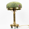BORDSLAMPA, mässing, sk Strindbergslampa, Vallonmässing Söderköping, 1900-talets andra hälft
