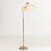 GOLVLAMPA, mässing, swedish modern, 1930-/40-tal