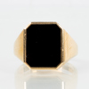 KLACKRING, 18k guld, tot vikt ca 11,3 g