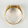 KLACKRING, 18k guld, tot vikt ca 11,3 g