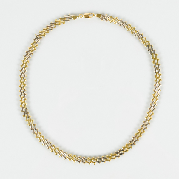 COLLIER, 18k guld och vitguld, vikt ca 22,9 g
