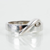 RING, 14k vitguld, vikt ca 3,4 g