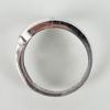 RING, 14k vitguld, vikt ca 3,4 g